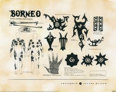 Borneo Tattoo Designs